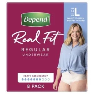 Depend Real Fit for Women - Regular Underwear