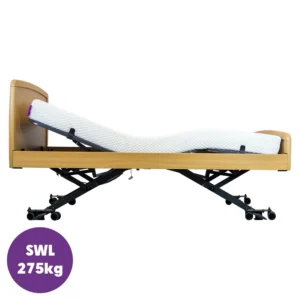 Accora Empresa Long Term Care Bed | Skandi Lissa Oak