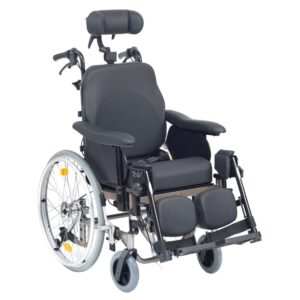 Tilt in space wheelchair