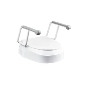Homecraft Raised Toilet Seat with Armrests