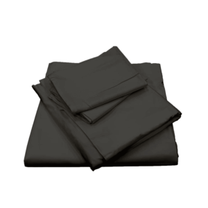 Long Single Sheet Set Charcoal