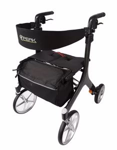 Ellipse Superlite Carbon Fibre Rollator - Black