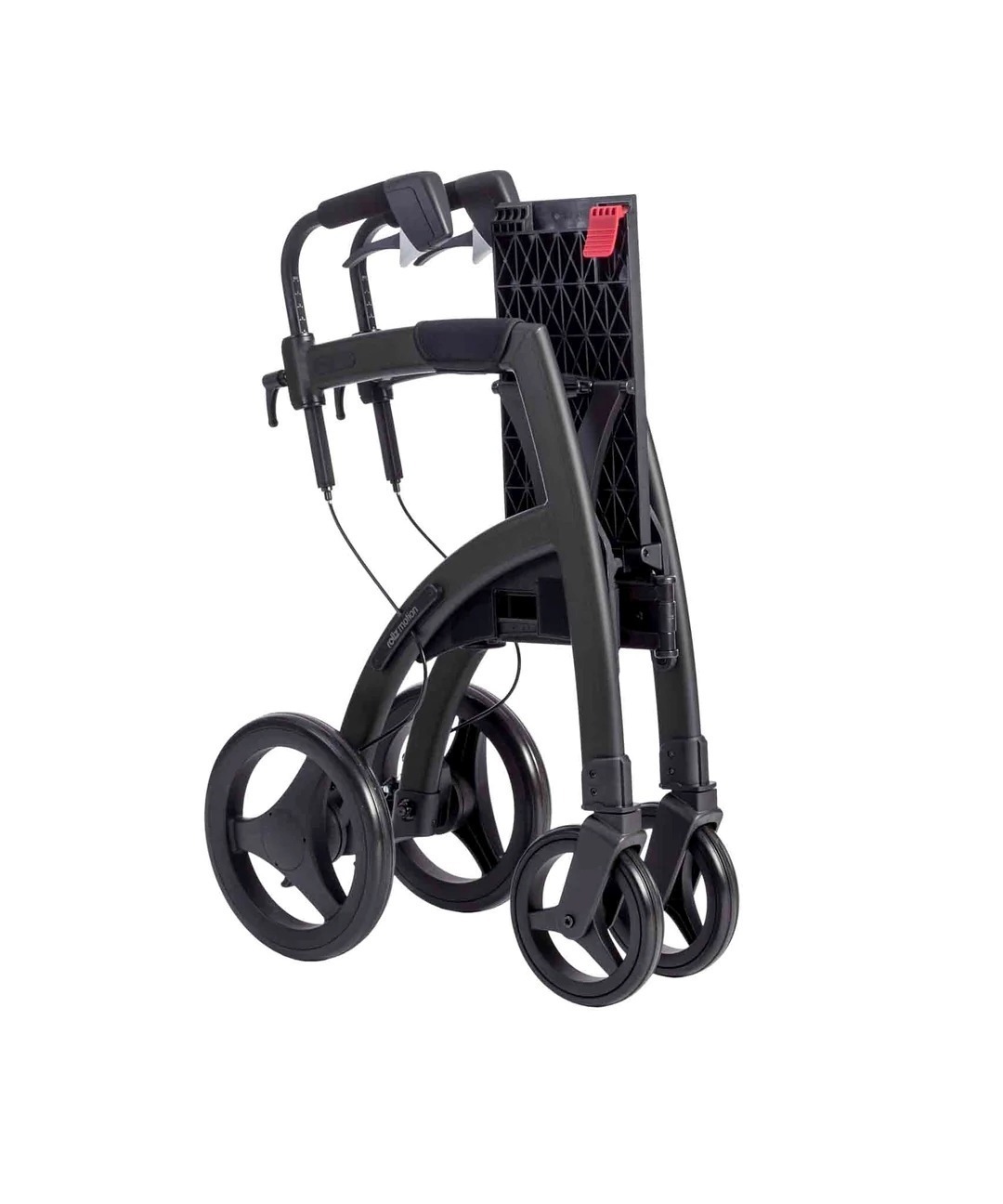 Rollz Motion 2 in 1 Rollator Walker Wheelchair Combo - Foldable Transport Chair - Image 3