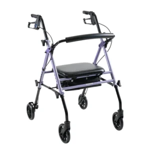 Aspire Flex Adjustable Seat Walker 6'' Wheel