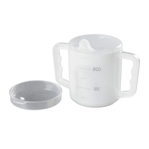 Homecraft Two Handled Mug | Pair with Spout and Splash Lids